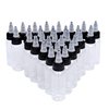 new star tattoo 30ml Empty Tattoo Ink Bottles, 30pcs 1oz Tattoo Twist Cap Plastic Clear Transparent Tattoo Pigment Container Bottle 1oz,30ml Tattoo Squeeze Bottles (30pcs)