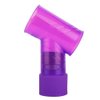MAVIS LAVEN 360° Roatable Spin-in-curl Hair Dryer Diffuser Curly Tornado Hair Curler Blow Dryer Wind revolveHair Curl Diffuser(purpke)