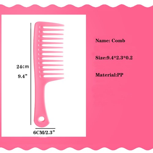 2Pack Combs for Women and Man,Professional Combs for Hair Stylist,Fine and Wide Tooth Styling Comb for All Hair Types,Premium Carbon Fiber Hair Comb Set for Teasing and Parting #C319 (2pcs color 01)