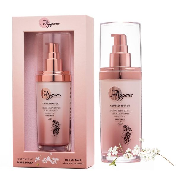 Argyana Hair Mask for hair growth | Deep Conditioning & treatment for Dry Hair | hair mask for Frizzy & Damaged Hair |Hair Repair Mask for Women | Anti frizz & Anti dandruff | Jasmine Scented (50 ml)