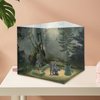 Menolana 1/12 Scale Backdrop Organizer Scene Display Vehicle Model Showcase Background for Action Figures Vehicle Scene Toy Diecast Car, Forest
