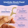 SmartLifeco Biodegradable* Dental Floss Picks - Eco-Friendly Tooth Flosser for Adults & Kids | Straw Wheat Unwaxed Floss | Toothpick Stick Soft On Gum & Teeth | Compostable*, Vegan, Unflavored 300ct
