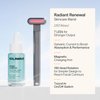 Solawave 4-in-1 Radiant Renewal Wand and Serum Bundle, Face Skincare Wand with Facial Massager, Facial Wand with Renew Complex Serum (Matte Black)