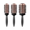NEW Cricket Binge Copper Tension 2” Thermal Hair Styling Brush, Carbon Anti-Static Bristles, Tourmaline Ion Barrel