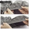 Elitzia Water Proof Hood Hair Micro Mist Steamer Machine Cap Spare Parts Accessory Hair Care Hairdressing Drying Colouring Hair Mask (3pcs Grey Water Proof)