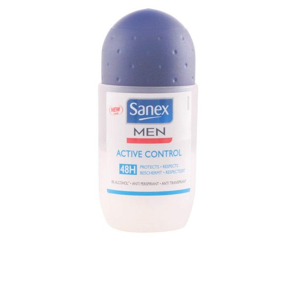 Sanex 50ml For Men Active Roll On Deodorant
