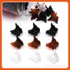 Butterfly Hair Clips, Basic Color Mini Hair Claw Clips for Women Girls Fine Thin Hair, 90s Y2K Hair Accessories, Strong Grip Butterfly Hairclips, 51 Pieces with Box (Black, Clear, Brown)