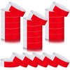 Tudomro 300 Pieces Paper Wristbands for Events Waterproof Neon Wrist Bands Concert Identification Wristbands Hand Bands for Events Adhesive Wristbands for Party (Red)