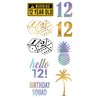 12th Birthday Temporary Tattoos (4 Pages) - 12th Birthday Party Supplies, Ideas, Gifts and Decorations