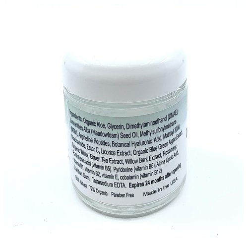 DNA Code ANTI-AGING DMAE+MSM+NIACIN Firming Cream, 100% Pure Hyaluronic Acid, Argireline, Matrixyl 3000 (4 oz)