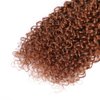 Light Brown Bundles Human Hair Color 30 Curly Wave Bundles 12 14 16 inch Double Weft Color 30 Bundles Human Hair Light Brown Kinky Curly Bundles Brazilian Virgin Remy Hair Extensions