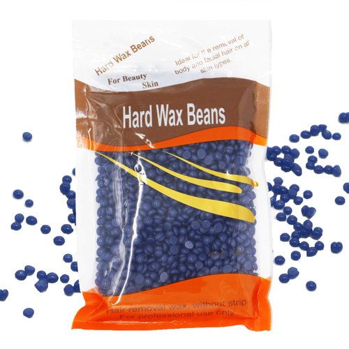 Adjustable Wax Warmer Parrafin Heater Hair Removal Kit, Easy to Use and Fast to Warm Up (Single Pot Heater with 300g Lavender Wax Beans Kit)