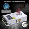 IMAYCC Adjustable Power Supply with LED Display - 110V AC to 24V DC Converter 480W 20A