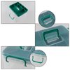 Nicesh Clear Plastic Storage Box Organizer/Medicine Box, Family Emergency Kit Storage Box