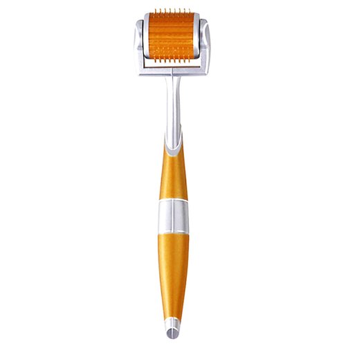 Diougens Lee Derma Roller Real Needle, 192 Titanium Microneedle Roller Face Body for Home Use - includes Storage Case
