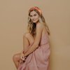 VELSCRUN 2 Pack Satin Wide Knotted Headbands for Women Brown Women Fashion Headband Non Slip Head Bands Silk Headband Elastic Turban Hair Band Hair Styling Accessories Womens Sisters Girls Gifts