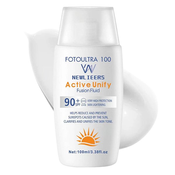ARCHIDATE Sunscreen High SPF 90, Moisturizing Sun screen Lightweight Non Rapid Film Formation, All Day Waterproof Long Lasting Broad Spectrum Sunscreen for Face and Body Against UVA UVB