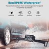 Yakry Wireless Backup Camera 5 Inch - Easy to Install Touch Key HD 1080P Monitor - No Delay Digital Signal Reverse Cam Night Vision for Car Truck Trailer Hitch Y25