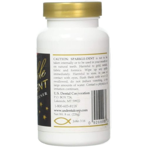 Sparkle Dent Denture Cleaner Tablets | Removes Tartar, Calculus And Stains From Full Partial Dentures And Its Economical | Two Bottles For About 10 Months