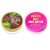 TJ Brazil Nut Body Butter and Trader Joe's Coconut Body Butter Bundle of Luxurious Body Butters (2 Pack) -8 oz each 8 Ounce (Pack of 2)