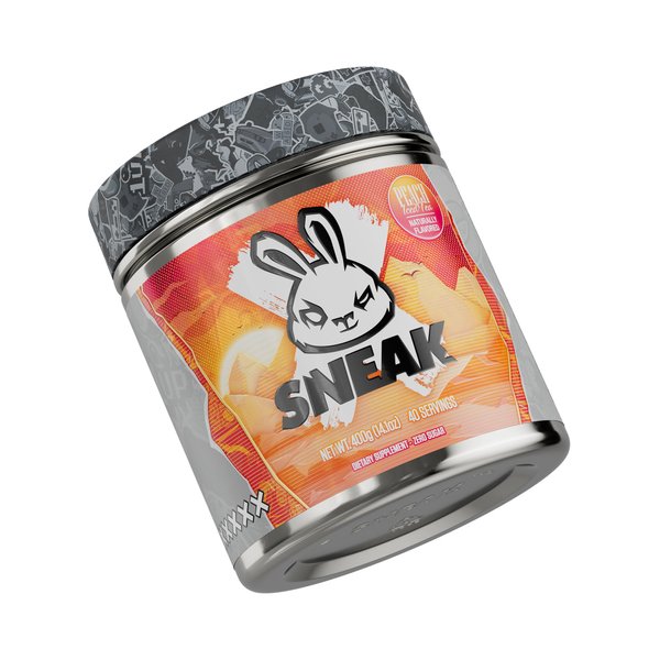 SNEAK Energy Drink Powder | Peach Iced Tea | No Sugar. No Nasties. Just Natural Caffeine, Focus-Boosting Nootropics | 40 Servings