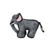 TUFFY - World's Tuffest Soft Dog Toy - Zoo Junior Elephant - Multiple Layers. Made Durable, Strong & Tough. Interactive Play (Tug, Toss & Fetch). Machine Washable & Floats