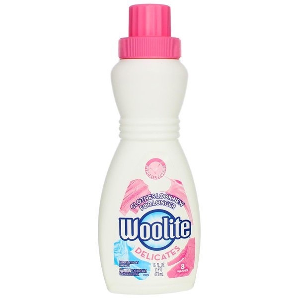 Woolite Delicates Hypoallergenic Liquid Laundry Detergent, 16 fl oz Bottle, Hand & Machine Wash (1)