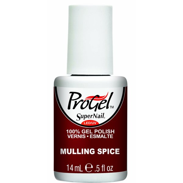 Supernail Gel Polish for Nails, Mulling Spice Creme, 0.5 Fluid Ounce