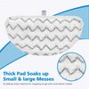 6 Pack 1940 Bissell Steam Mop Pads for Bissell PowerFresh Steam Mop 1806 1544 1440 2075A 2685A 1940W 19404 Series, Model 19402 19408 1940a 1940f 1940q 1940t B0006 B0017, Part #5938#203-2633
