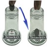 KNSHTH Coin Magic Tricks for Adults and Coin Thru Glass Magic Prop Set, Stunning Performance!