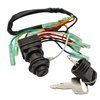 HeuroFosh 703 82510 43 00 Remote Control Box Ignition Switch Key Assy for Yamaha 2 & 4 Stroke 6-300 HP Outboard Motors 703 82510 42 00