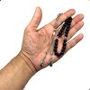 ALBATROSART -Gentle Men Collection- Prayer Beads-Worry Beads-Tesbih-Tasbih-Tasbeeh-Misbaha-Masbaha-Subha-Sebha-Rosary (Synthetic Black Onyx Stone -8 mm 33 beads-)