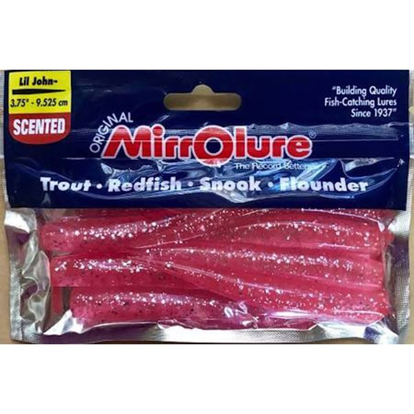 Mirrolure MRLJ-38 Lil John 3-3/4" Pink Silver