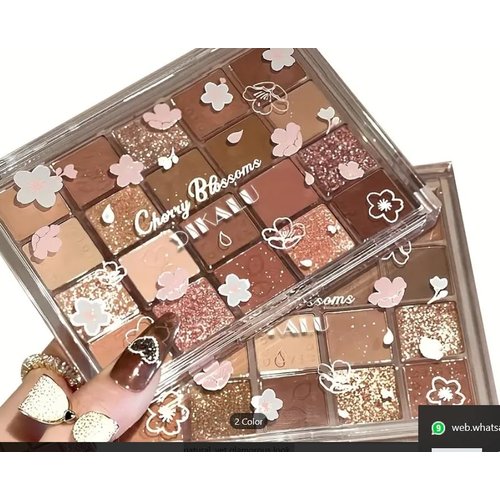 20 Color Earthy Eyeshadow Palette Creamy & Shimmer Formula Waterproof Glitter Makeup Palette