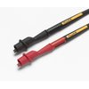 Fluke AC175 Threaded Slide-On Alligator Clip Set with Flexible Boots