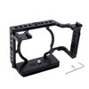 NICEYRIG Cage for Sony Alpha A6700 Mirrorless Camera, with QD Hole, NATO Rails and Cold Shoe Mounts - 567