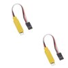HomeSoGood 2pcs RC Servo Angle Expander Rudder Angle Expander RC Accessories Increase Steering 90-180 Degree for RC Boat Robot Arm