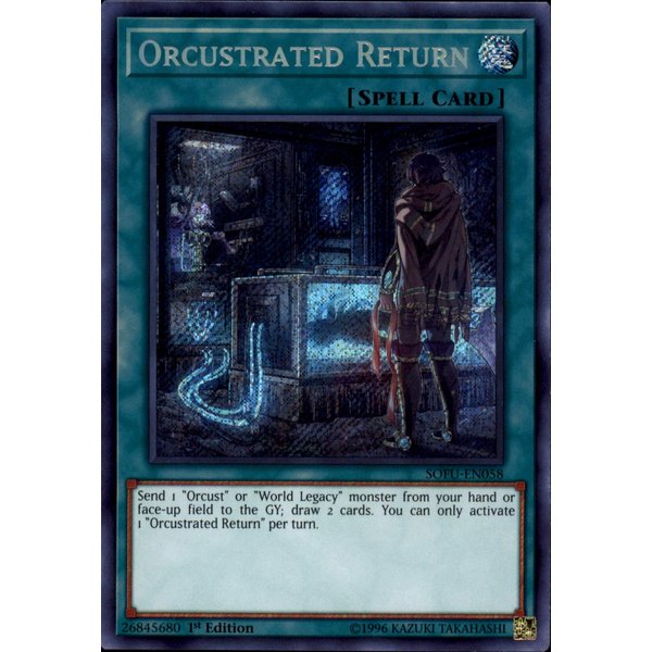 Yu-Gi-Oh! - Orcustrated Return - SOFU-EN058 - Soul Fusion - Unlimited Edition - Secret Rare