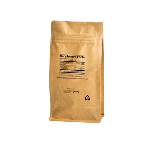 Jovvily Microcrystalline Cellulose Powder - 1 lb - Fiber Supplement - Binding Agent - Highly Absorbent
