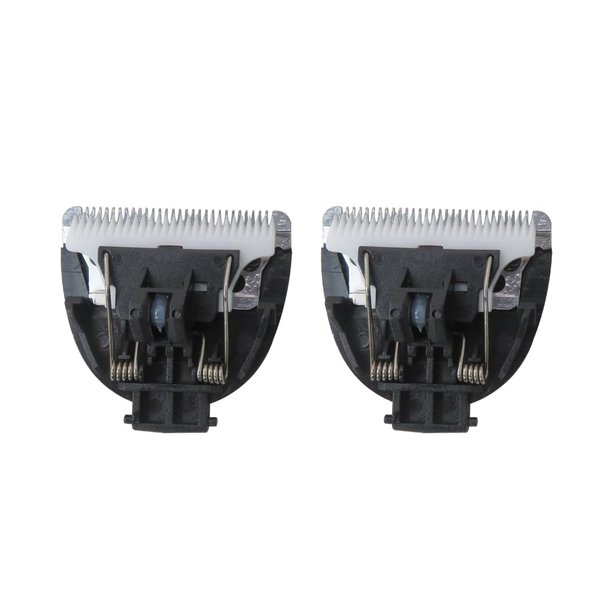 Upgraded Replacement Blades for Meridian Trimmer, Hygienic Ceramic Replacement Blades for Meridian Body Trimmer,Black, 2Pack