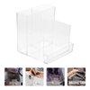 FRCOLOR Nail Drill Grinding Bit Holder Box Professional Nail Art Polishing Grinding Drill Bit Holder Display Storage Box Bit Case Organizer for Nails