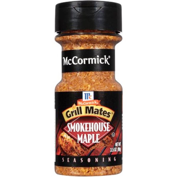 McCormick Grill Mates Smokehouse Maple Seasoning, 3.5 OZ (Pack of 6)
