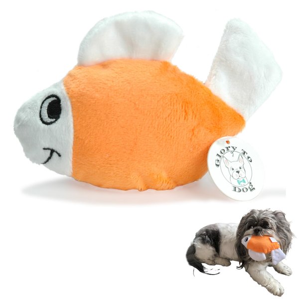 Glory To Dog TinyToy Gold Fish Small Dog Toy