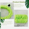 Tihebax 6pcs Skincare Headband Frog Headband for Washing Face Makeup Headband & Wristbands Set Face Wash Headband and Wristbands Cute Spa Headband for Skincare Women Girls Boys Headband Green Frog