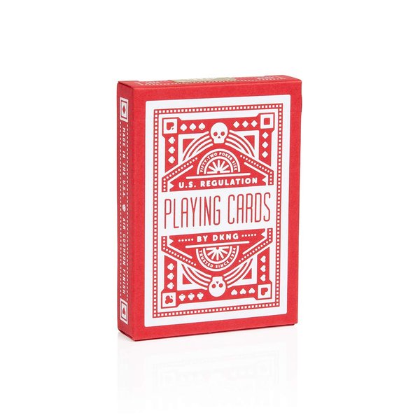 DKNG "Red Wheel" Playing Cards by Art of Play