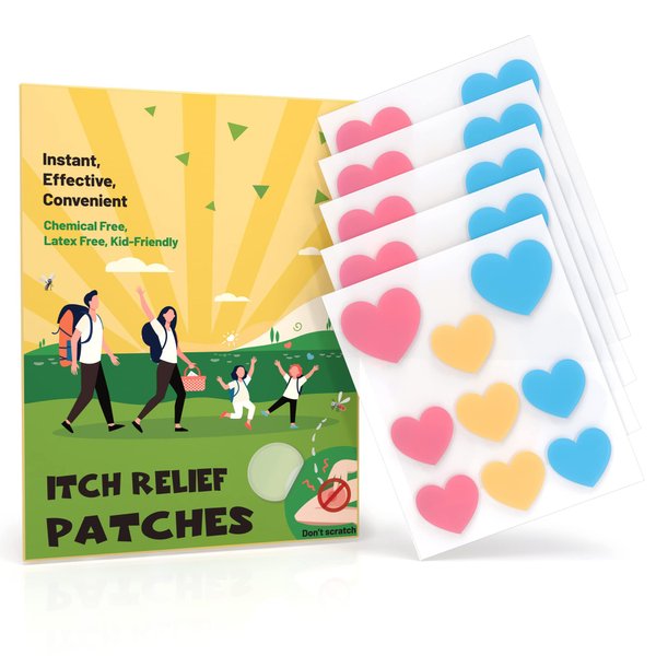Istpch Itch Relief Patches, Reduces Itch & Swell, Travel Camping Essential Gift for Family Friends