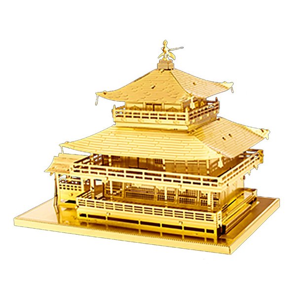 Metal Earth Gold Kinkaku-ji 3D Metal Model Kit Fascinations
