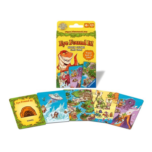Ravensburger Dinosaur Island Eye Found It! Card Game - Engaging Board Game for Children and Adults | Enhances Skill Development | Fun Family Entertainment | Over 4 Million Sold Worldwide
