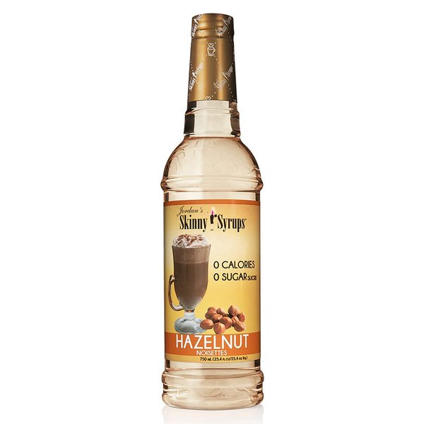 Hazelnut -Jordan's Skinny Gourmet Syrups Sugar Free, 25.4 Fl OZ
