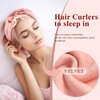 Dafeng No Heat Curling Headband - 70'' Long Hair Wrap for Heatless Curls, Sleep in Hair Curlers, Non Heat Hair Curlers, Heatless Curls Overnight for Women